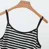M to 6XL Plus size camisole Summer Modal Striped Cami Top Slimming  loose fit Sleeveless Tank Tops Versatile Baselayer