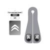Car Seat Headrest Hook Leather Seat Back Purse Bag Hanger For Citroen C5 C1 C2 C6 C4L DS3 DS4 DS5 C-Elysee Grand Berlingo aiv256