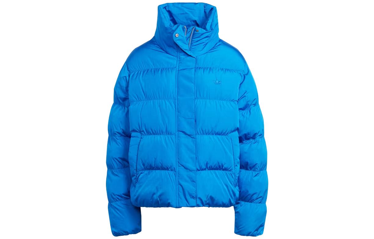 Adidas Originals Trefoil Collection Puffer Jacket Women s Blue IJ8234 XL
