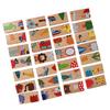 28pcs/set Animal Colored Building Blocks Set Wood Puzzle Educational Toy Baby Kids Games