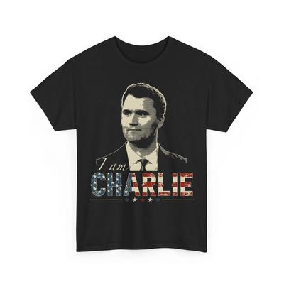 Sono Charlie Maglietta Tributo Ispiratrice Giustizia per Charlie Kirk Maglietta