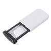 Folding Handheld Magnifying Glass with Illuminated LED Pocket Magnifier for Macular Degeneration & Small Print Reading