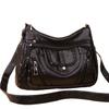 soft texture elegant ladies cross-body bag with fashiable shoulder strap, large capacity and multiple pockets, middle-aged