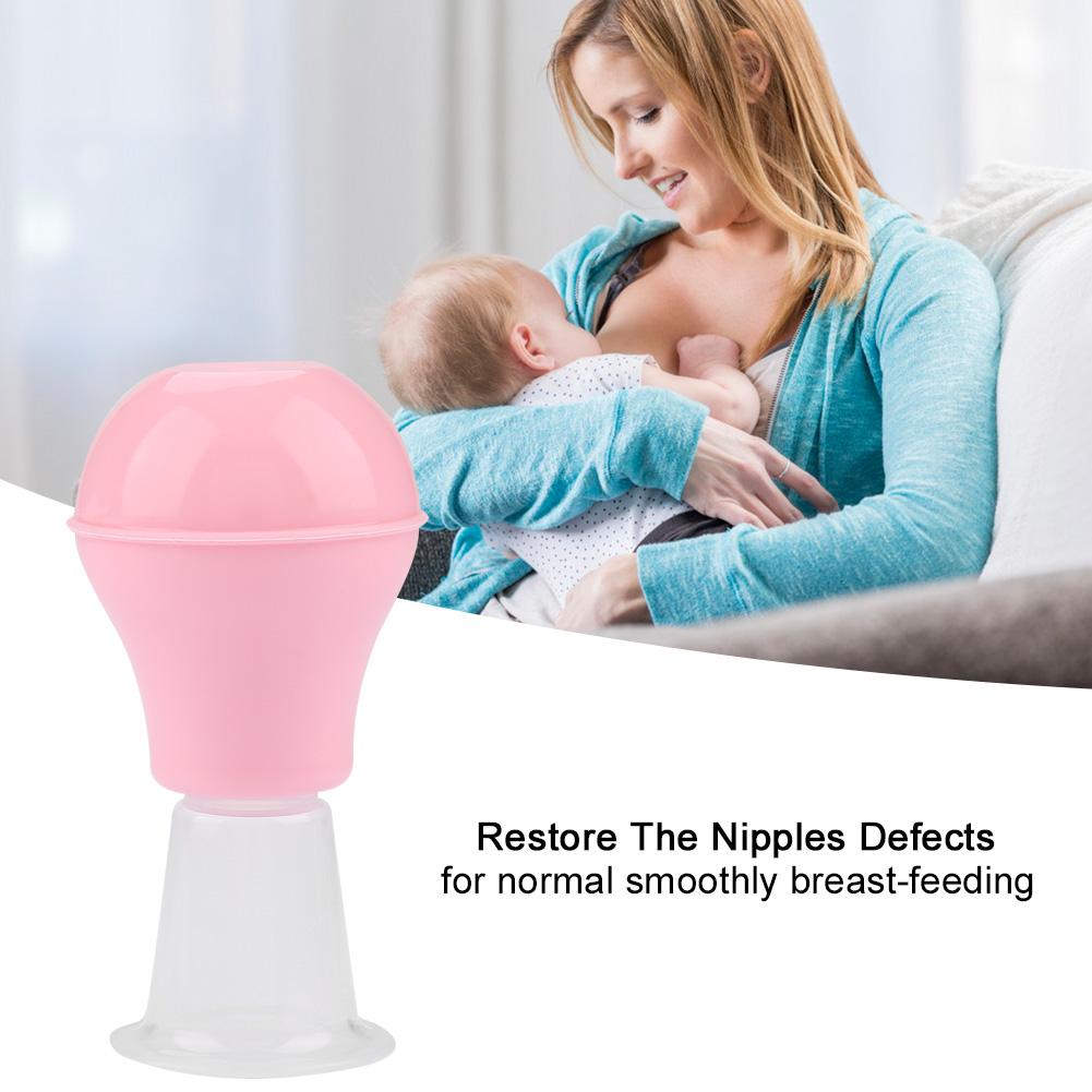 Women Portable Soft Cups Correction for Inverted Flat Nipples Aspirator Puller Health Care
