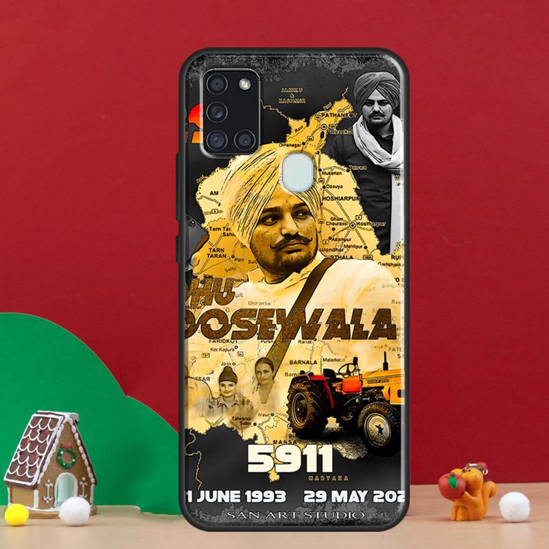 Indian Rapper Sidhu Moose Wala For Samsung Galaxy A54 A34 A14 A52S A12 A22 A32 A52 A13 A53 A73 A50 A51 A71 Phone Case