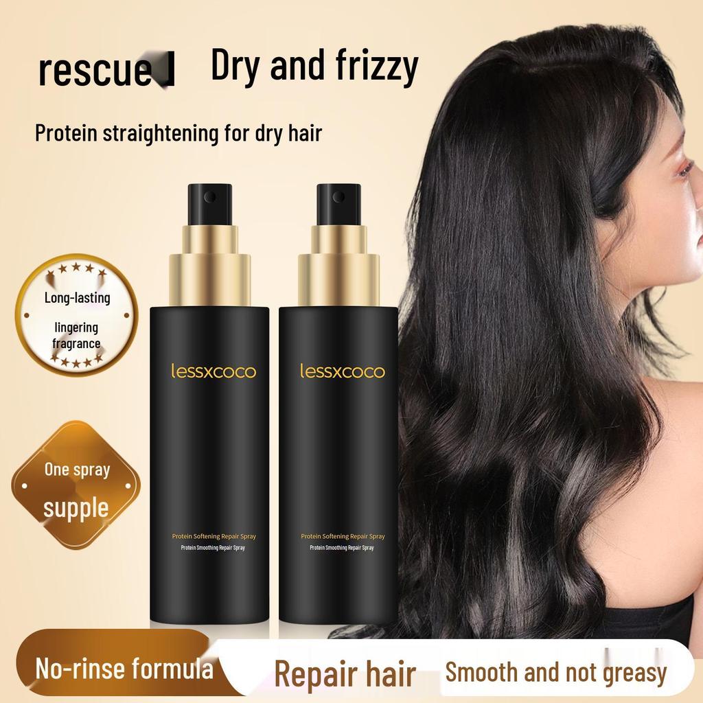 Protein Repair Leave-in Spray for Nourishing Frizzy, Dry Hair and Enhancing Color with a Smooth, Fragrant Finish
