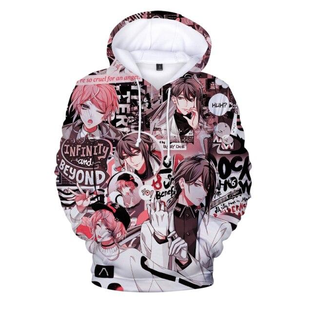 anime hoodies women's