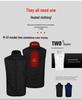 Unisex Smart USB Heated Vest - Electric Warm Cotton Down Coat