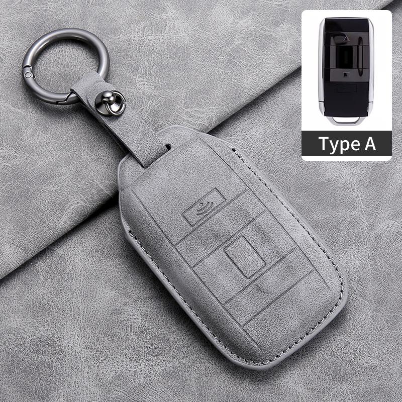 

Leather New Car Key Cover Use For Rolls-Royce Cullinan Phantom Ghost Wraith Dawn Key Case Shell Buckle