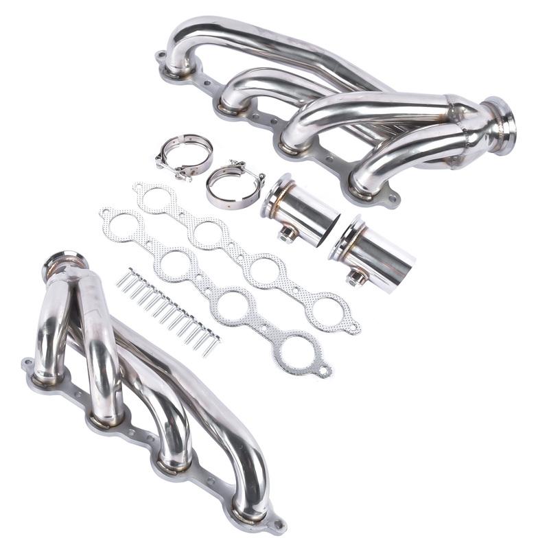 AP02 for 1960-1986 Chevy C10 Camaro GMC Chevrolet Silverado LS1 LS2 LS3 LS6 LS9 V8 4.8L 5.3L 5.7L 6.0L 6.2L LS Swap Header