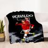 Ronaldo Manchester United Legacy Suitable blanket for offices, travel, living rooms also a good gift for friends and family Suitable for all seasons.