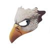 PU-Leder Tier-Cosplay-Maske mit elastischem Gürtel Leder Vogel Adler Maske Bühnenaufführungs-Requisiten