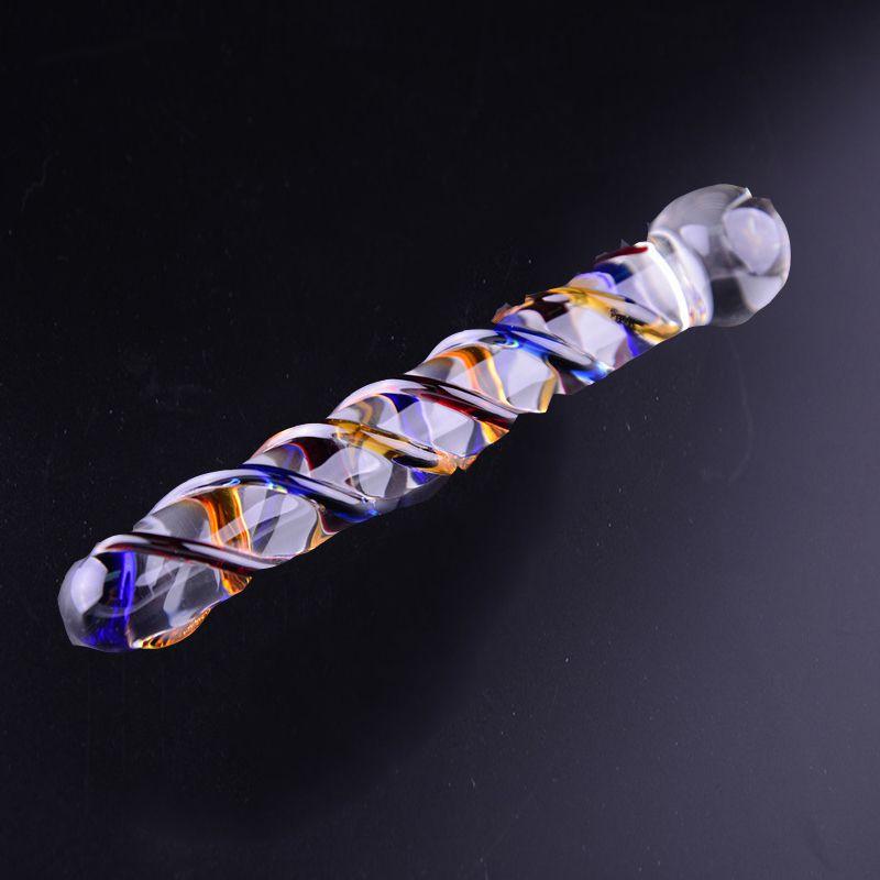 Glass Anal Metal Dildo Beads Butt Plug Crystal Balls Female Sex Toy Adult For