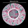 6pcs Adjustable Printed Shower Caps, High Quality, Reusable, with Elastic Band, for Women's Spa Salon, Beauty Treatment