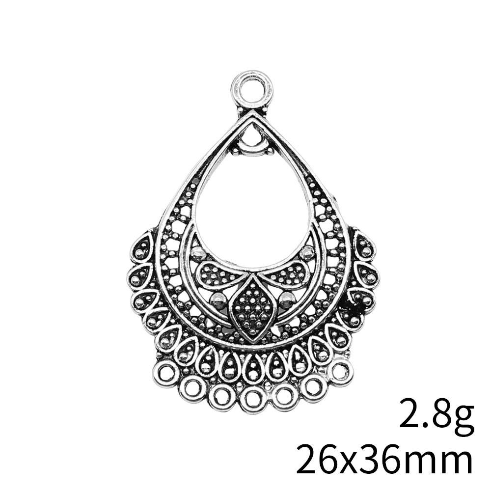 2025 Trend Accesories Water Drop Earring Connector Accessories Parts Ornaments For Home Accessories Parts