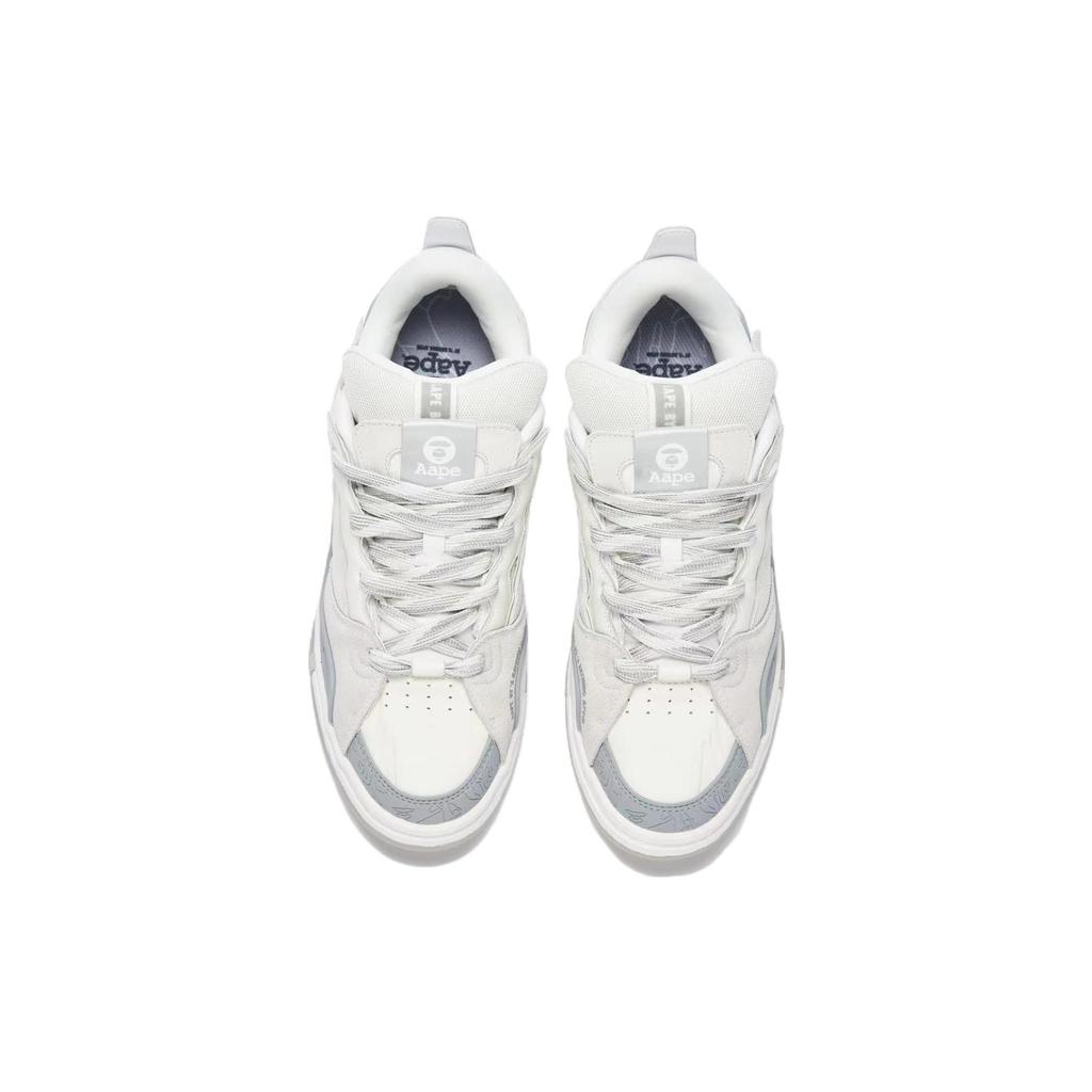 New LiNing Superwave Golden X Aape 10TH Anniversary 'White Grey' Women's AECS088-3