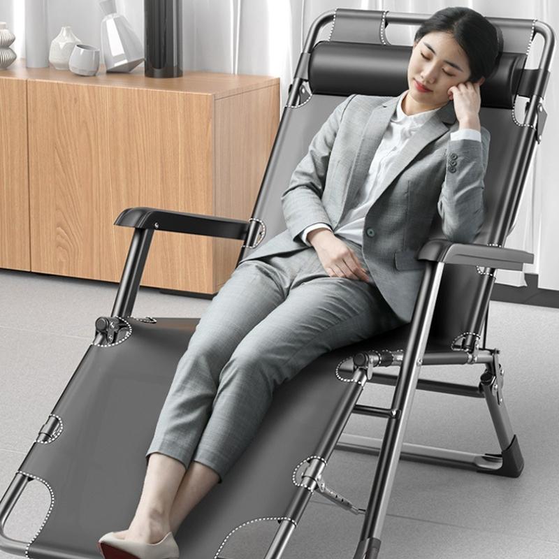 GIANXI Picnic Camping Sun Lounger With Handrail Adjustable Camping Chair Summer Folding Chair for living Room Garden Furniture