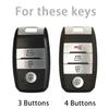 Fashion TPU Car Key Case FOB Cover for Kia Ceed Rio Rio5 Sportage R K3 KX3 K4 K5 Sorento Cerato Optima 2015 2016 2017 Keychain