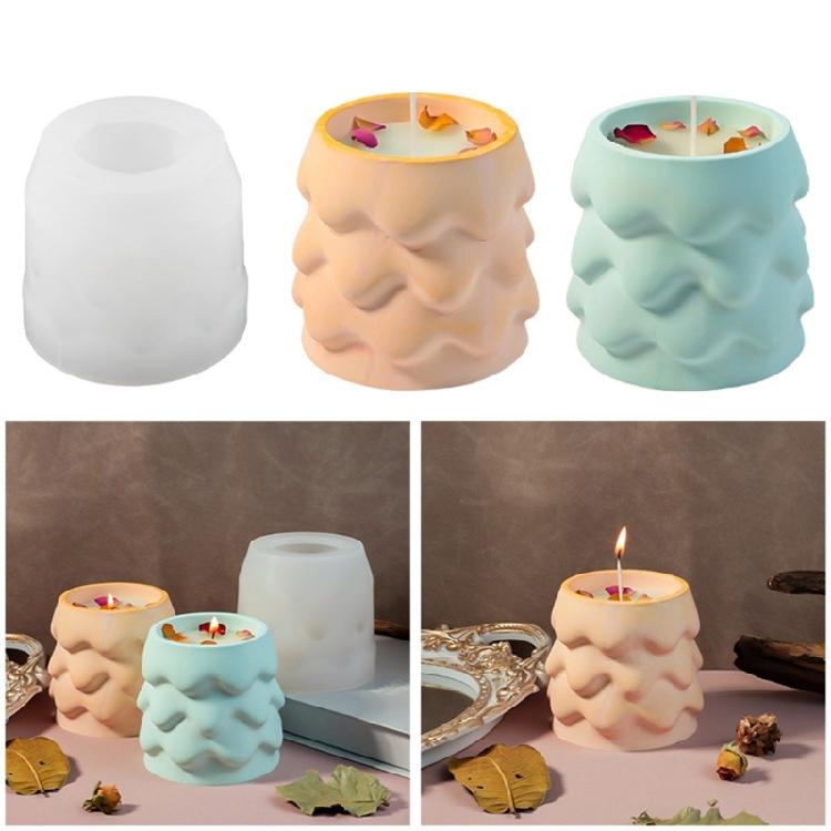 Weihnachtsbaum Glas Silikonformen Weihnachtsbaum Kerzenbecher Silikonformen für Epoxidharz Zement Kerzenhalter