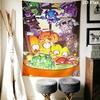 BFDI Wandteppich Ästhetisches Wandbehang Gedruckter Stoffdecke Dekorative Wandteppiche für Schlafzimmer Wohnzimmer Heimdekoration