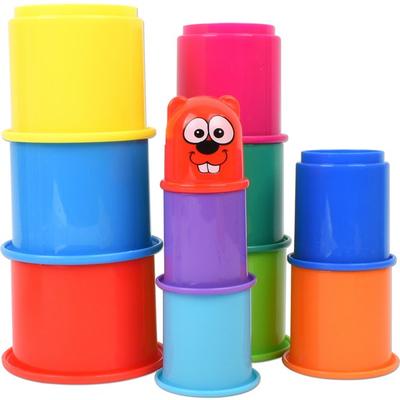Oz Toy Mole Cup Stacking 11403 11-piece Set Korean Childrens Toys