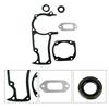 H365 Oil Seal Gasket Set with 5 Pieces for Fuel Chainsaws Lawn Mowers and Garden Machinery Parts Suitable for Various Equipment