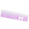 1Pcs Keyboard Protective Film Silicone Cover Compatible for Dell Kb216 Kb636 Wired Wireless Keyboard Waterproof Dustproof