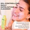 Hyphen Oil Control 2% AHA + BHA, Salicylic Acid Face Wash for Oily Skin & Acne| Daily Exfoliating Cleanser with 2% Niacinamide | Deep Cleanses &