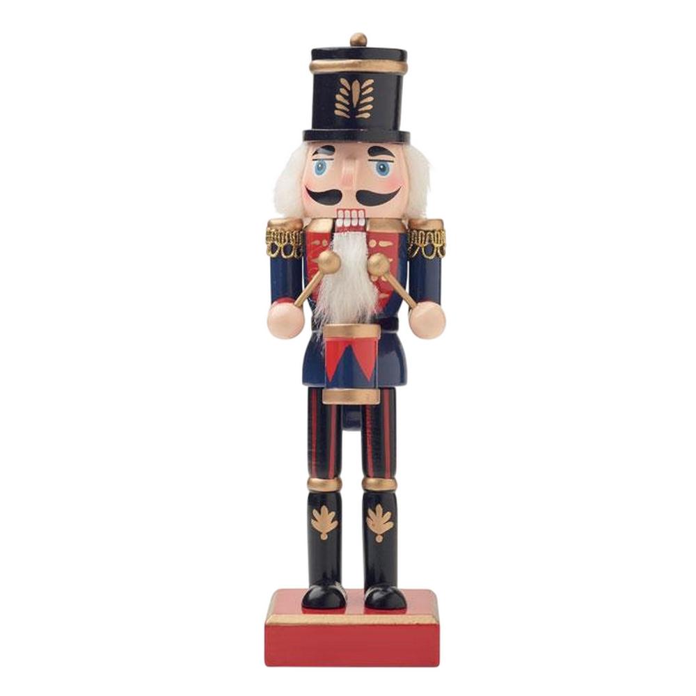 MidOcean Jolly Crunch Wood Nutcracker Ornament