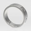 CARTIER Love Classic Model Ring K18 white gold #6.6(US Size) 7.35g Women Used