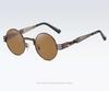 New Punk Sunglasses Personalized Small Round Frame Prince Glasses European and American Fashion Sunglasses Factory Direct Sales Trend