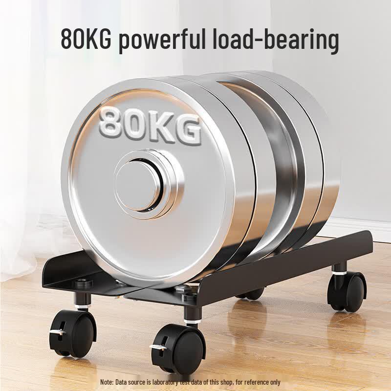 Mobile Desktop PC Tower Stand with Brakes