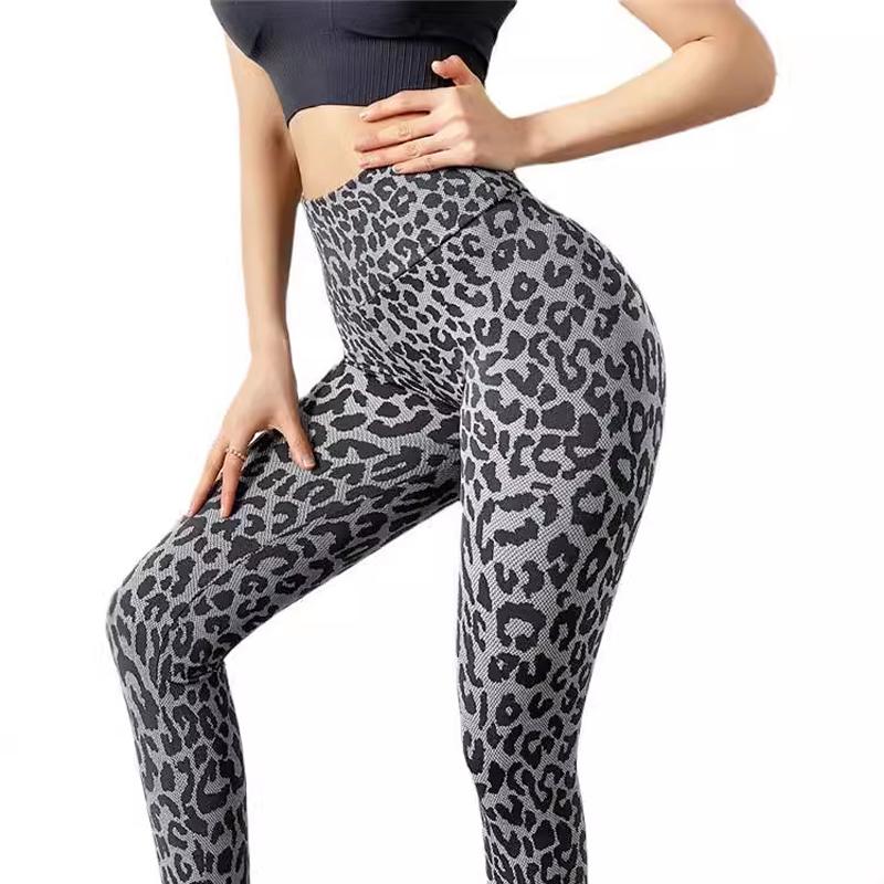 Women Leggings Wrinkle Fashion Yoga High Stretch Fitness Women's Leggings