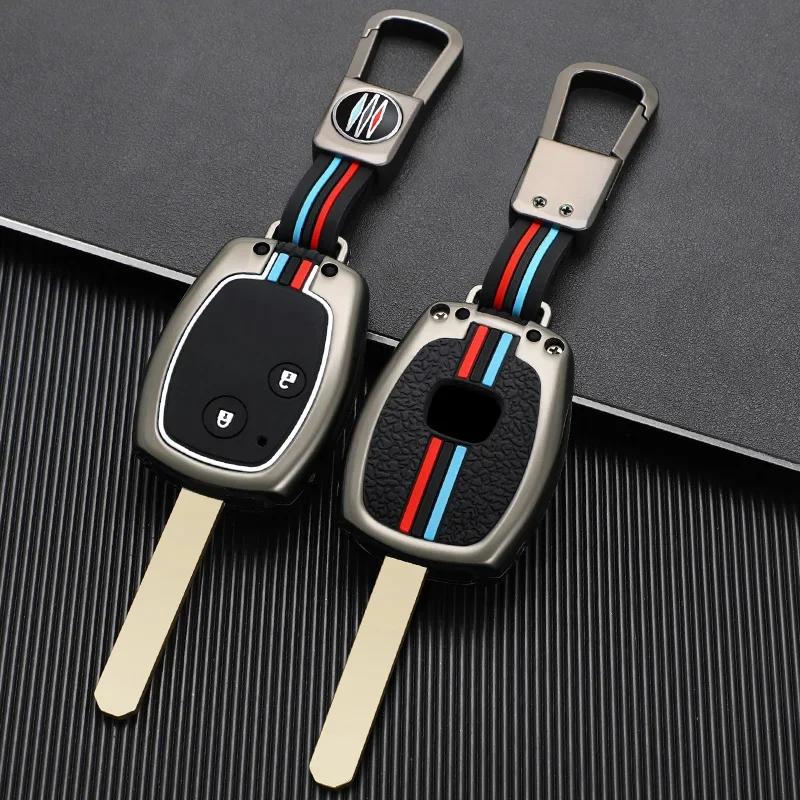 Interior Mouldings Car Remote Key Case Cover Shell For Honda Accord Civic CRV CR-V Pilot Insight Ridgeline Protector Fob Accesso
