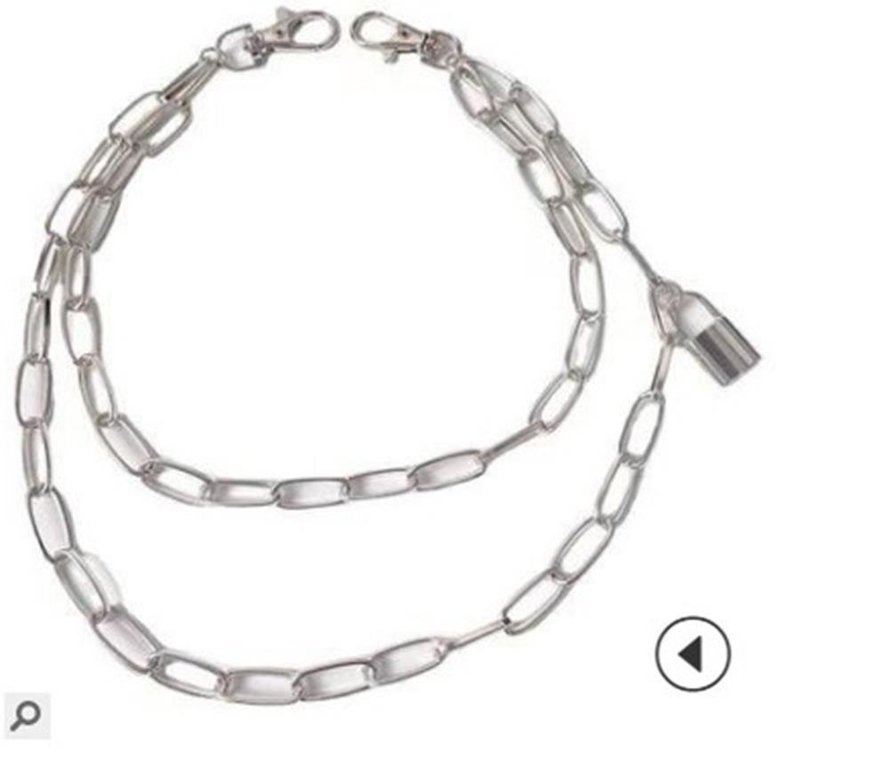 

Жіночий багатошаровий панк-джинсовий ланцюжок Love Waist Chain – стиль хіп-хоп-рок для нічного клубу