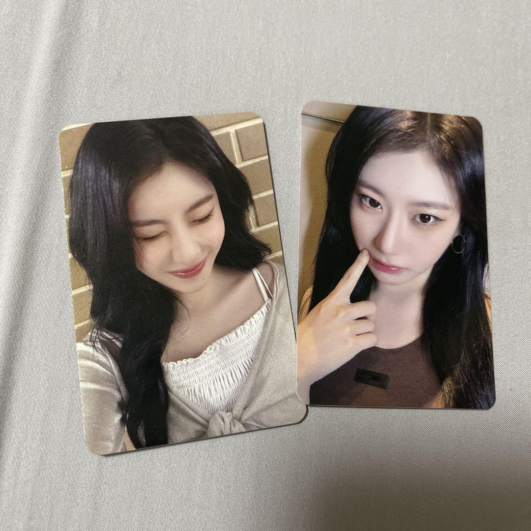 

[USED] ITZY whoop Chaeryeong trading card in Japanese