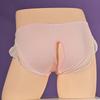 Japanese Lolita Anime Panties For Men Women Sexy Lace Crotchless Briefs Girly Maid Cosplay Lingerie Crossdress Sissy Underpant
