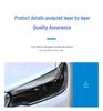 BMW 5 Series Smoked Headlight & Taillight Film - TPU Black Warrior MX1234
