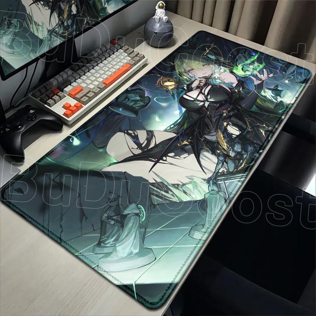 Hololive Ceres Fauna Laptop Keyboard Mats HD Printing Computer Anime Extended Table Carpet Gamer Mouse Pad PC Rubber Accessories