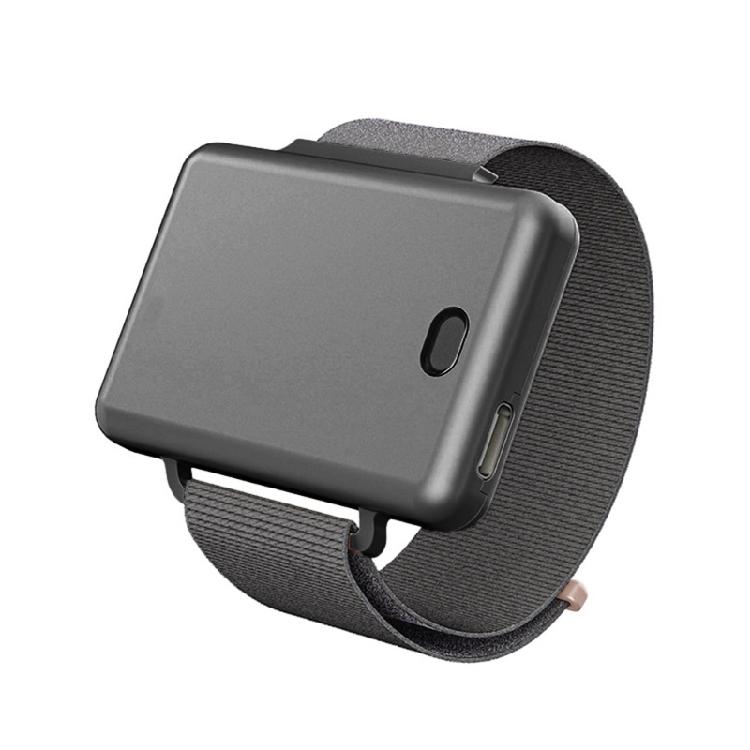 

Носимий грілка для рук USB-заряджання Нагрівальна подушка зі світлодіодним світлом Спорядження для холодної погоди Офіс Домашнє використання Пристрій для зігрівання рук сірий колір