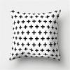 Alphabet Arrow Black and White Decorative Pillowcase Car Ornaments Office Living Room Sofa Home Pillowcase