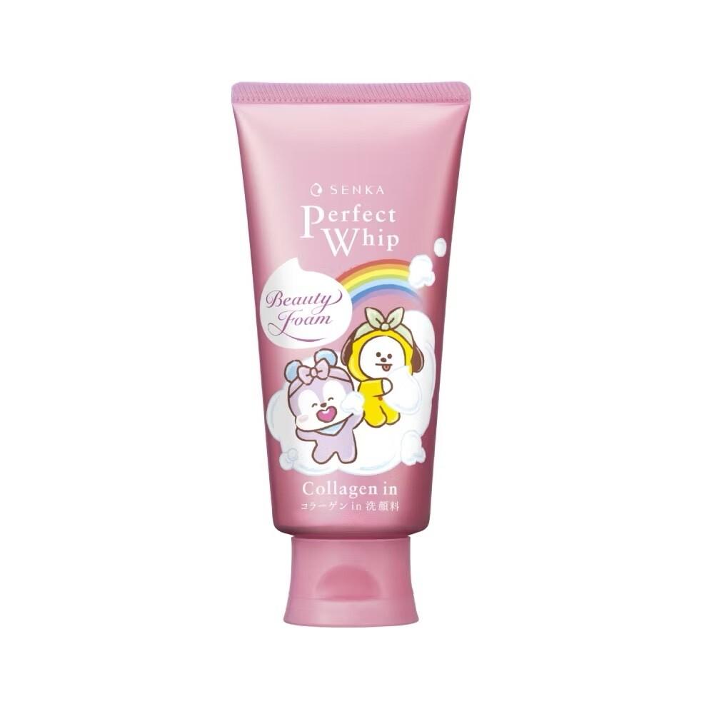 

BT21 Senka Perfect Whip Collection Cleanser Collagen Pink 120g BT21-120g