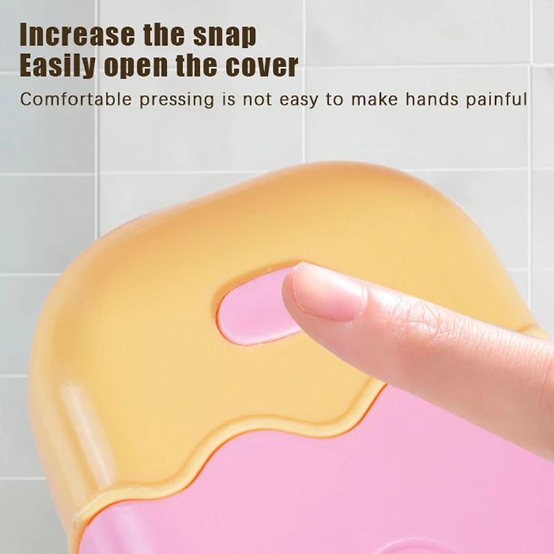 Hand Free Scrubbing Soap Box Brush Multifunctional Foam Box Household Automatic Soap Drain Roller Laundry Soap Drainage Type