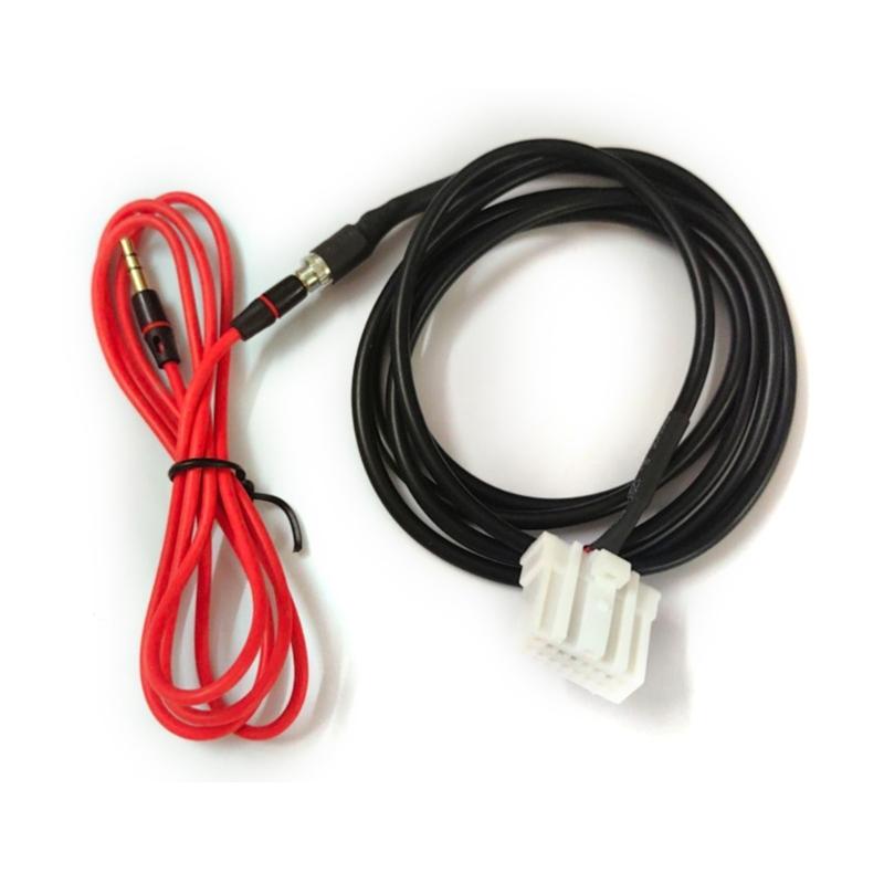 Car AUX Adapter Stereo Music Connectings Cable Female AUX Wiring for 2/3/5/6 MX5 RX8 Automobile Radio Adapter