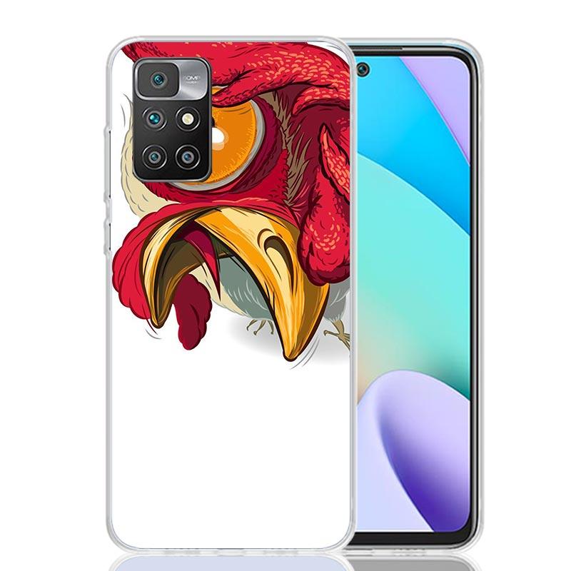 Chicken Hen Rooster For Xiaomi Redmi 13C 13 12C 12 14C Phone Case 10 10A 10C 9 9A 9C 9T 8A 8 7A 7 6A 6 Pro K70 K60 K40 K20 S2 10