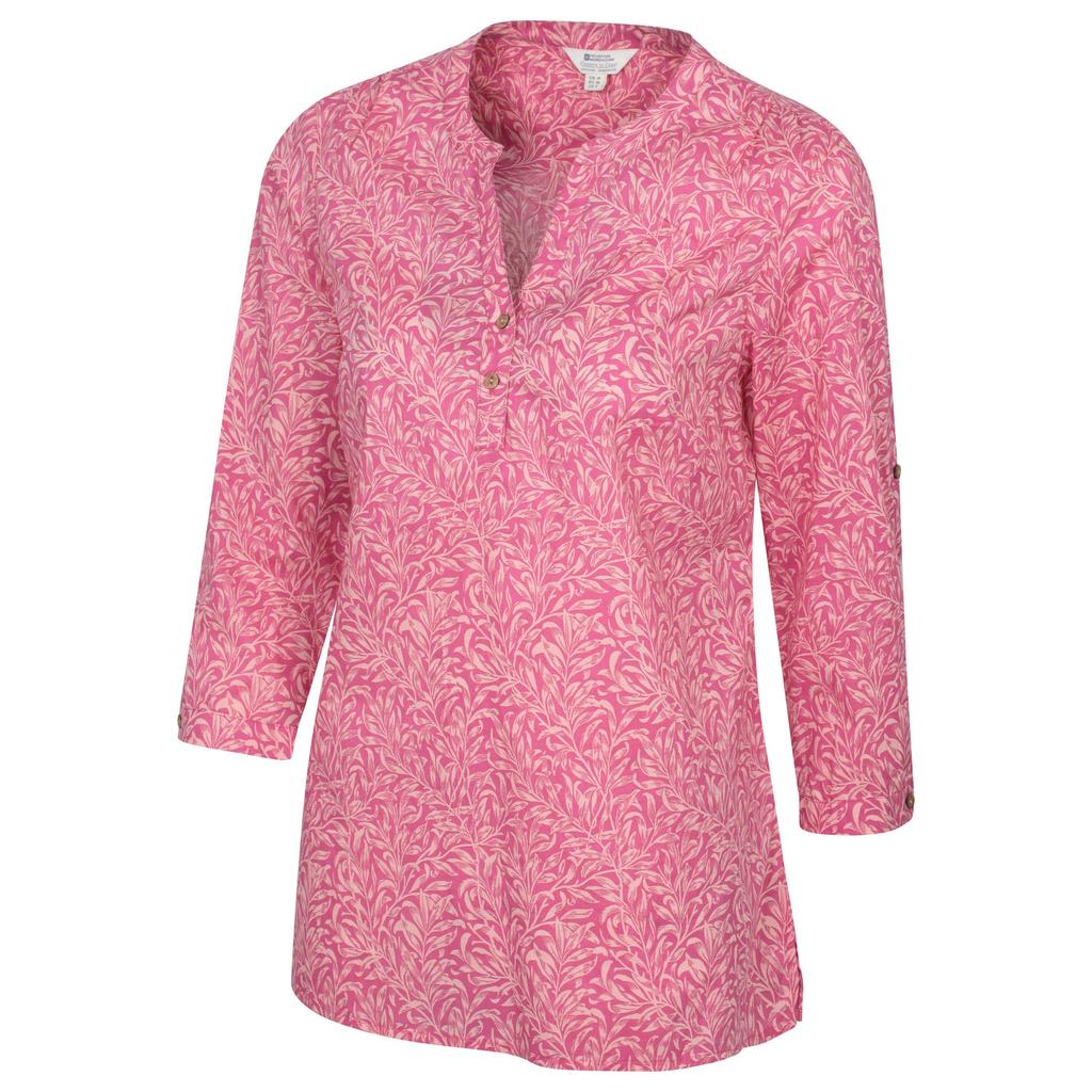 Mountain Warehouse Womens/Ladies Petra Floral 3/4 Sleeve Shirt