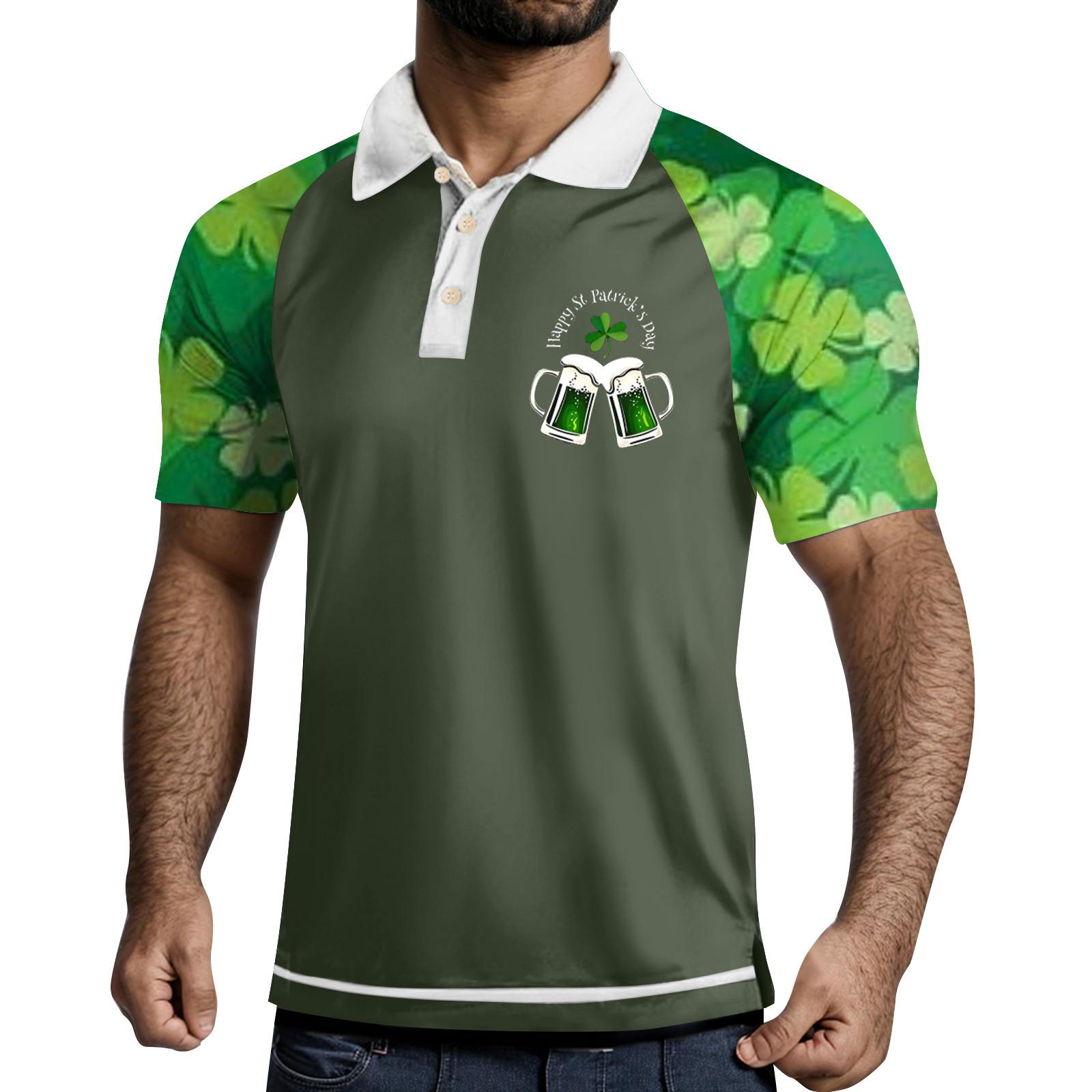 

Мужская рубашка для гольфа, повседневная спортивная, с V-образным вырезом, ребристый воротник, с коротким рукавом, модная, повседневная, однотонная, однотонная, весна-лето, стандартная посадка L