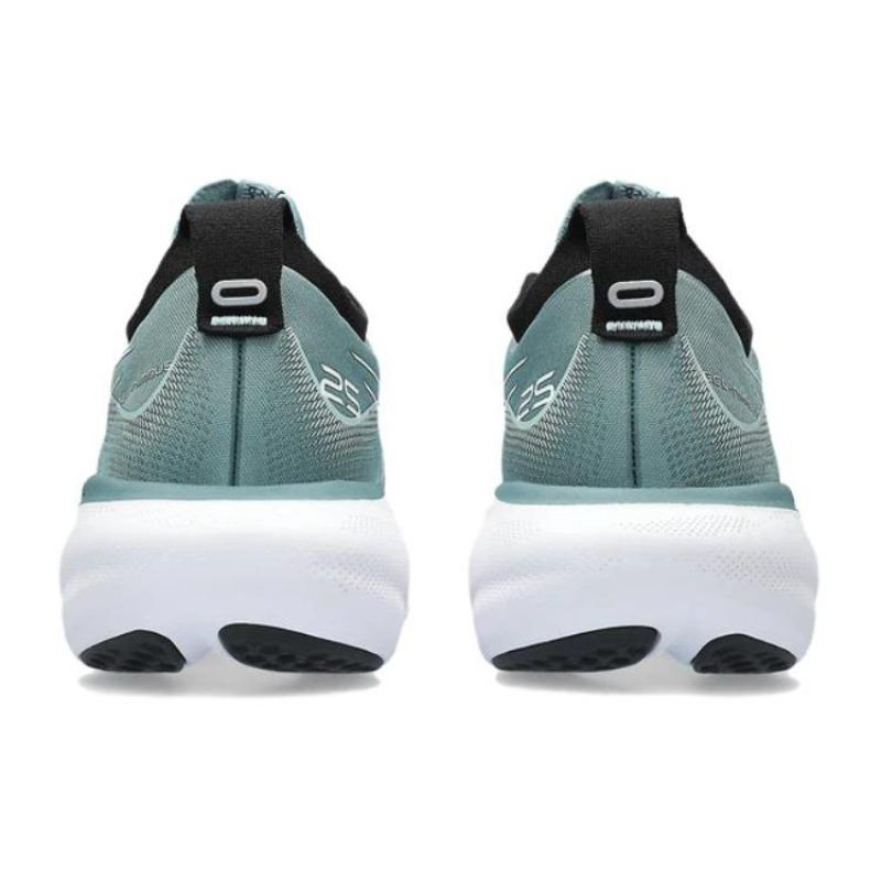 Asics GEL-Nimbus 25 Men Low Top Running Shoes Green White 1011B547-402