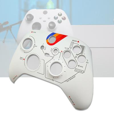 Soft Touch Front Housing Shell Case Replacement Faceplate Cover for Xbox Series Controller Repair Part