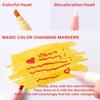 Double-ended Magic Color Changing Highlighter Pen Kit Student Diary Scrapbook Painting DIY Making School Office Stationery